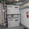 Custom Stacked Boilers Installation in high rise (400,000 BTU each)